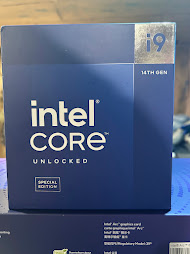 Intel Core i9 14th-generation processor retail box