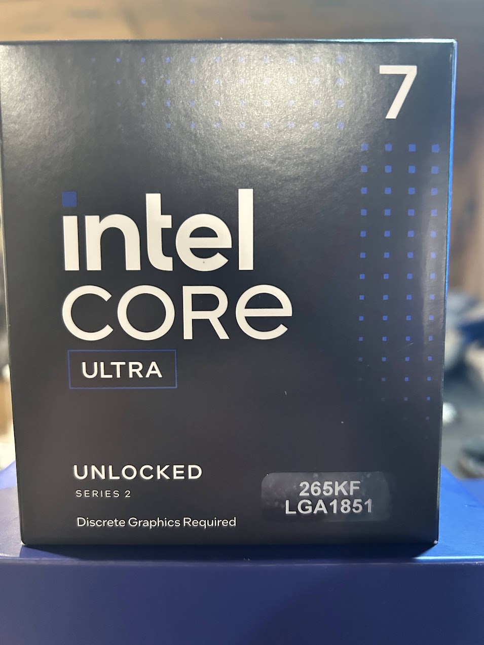 Intel Core Ultra 7 265KF retail box